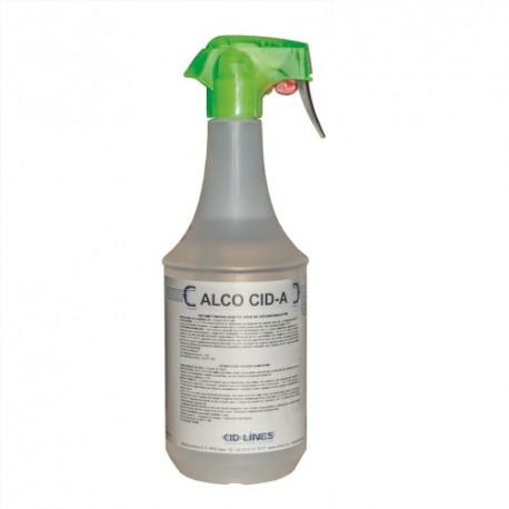 KENOTEK Alco Cid A désinfectant liquide pour les surfaces à base d'alcool 1 litre Vapo