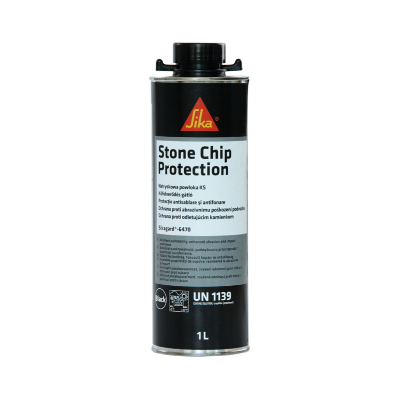 SIKA 6470 S Anti Gravillon Recouvrable Noir Spray 500ml